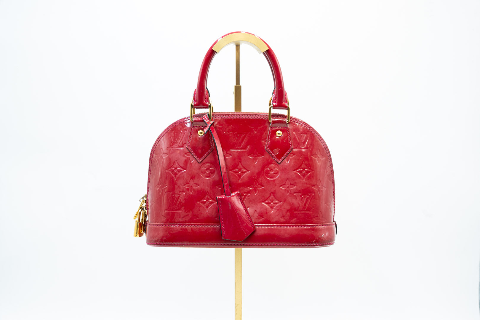 Louis Vuitton Alma BB Vernis Monogram Handtasche