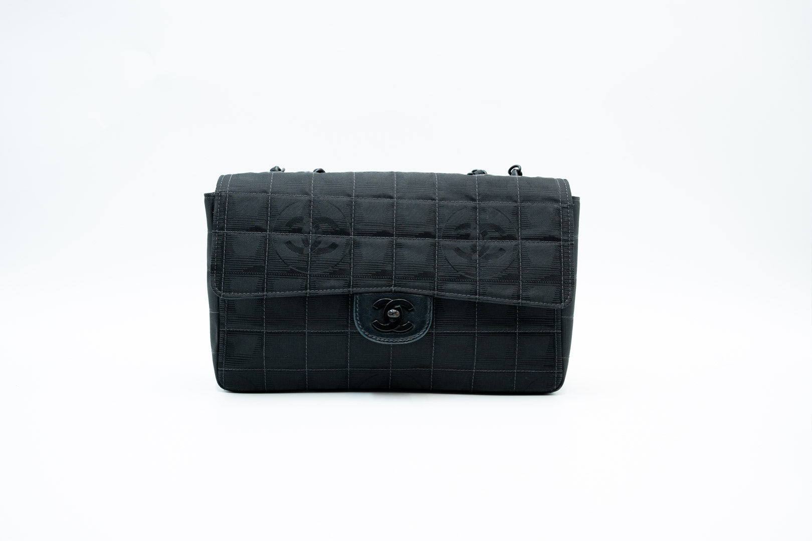 Chanel Travel Line Single Flap Bag Schultertasche