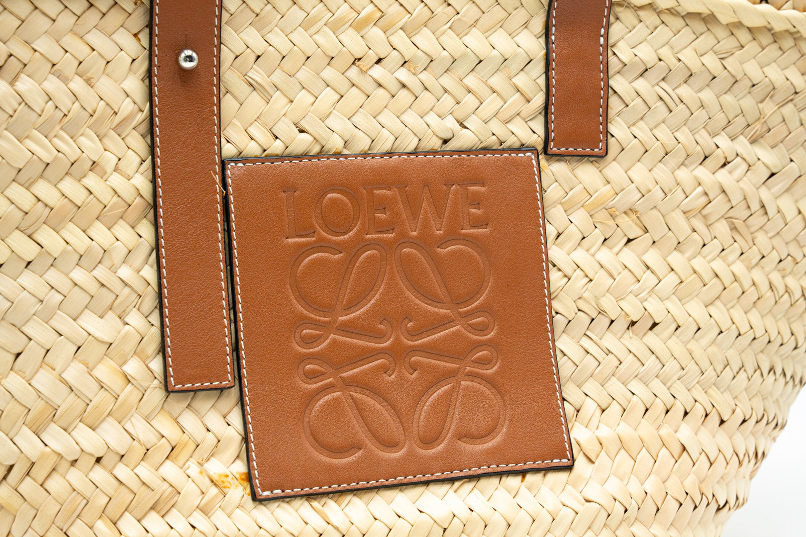 Loewe Raffia Tote Bag Handtasche