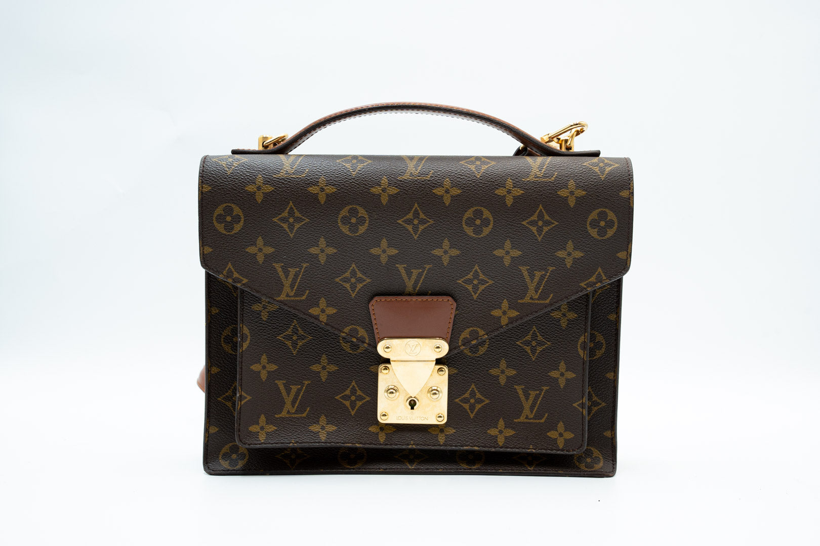 Louis Vuitton Canvas Monogram Monceau  Handtasche