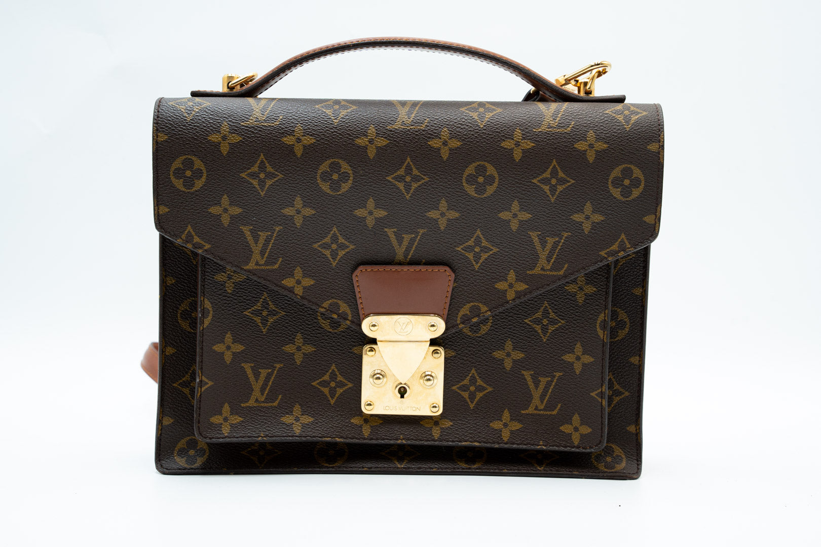 Louis Vuitton Canvas Monogram Monceau  Handtasche