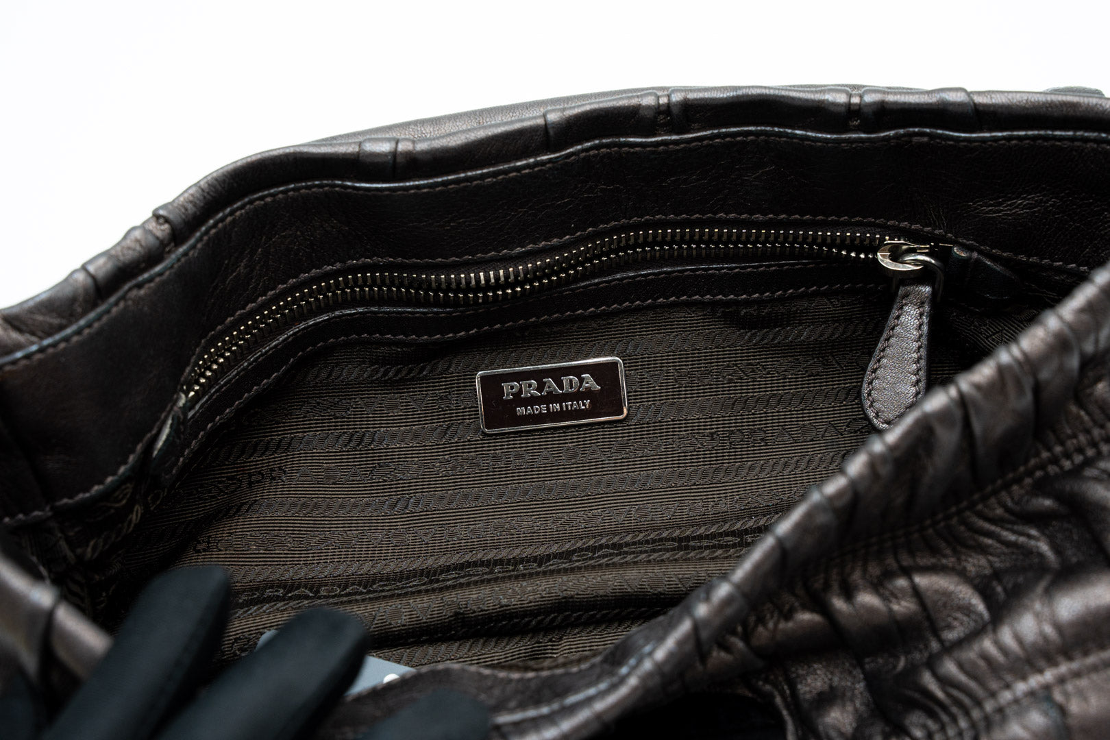 Prada Gaffer Chain Shoulder Bag