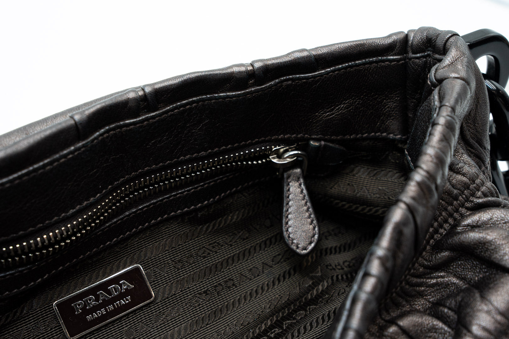 Prada Gaffer Chain Shoulder Bag