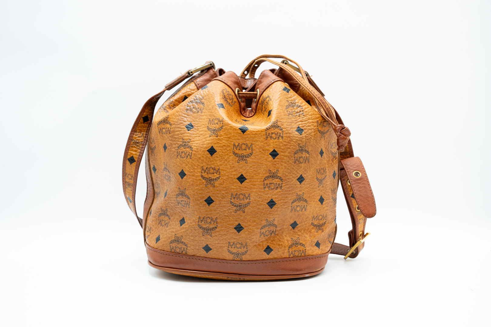 MCM Visetos Monogram Schultertasche