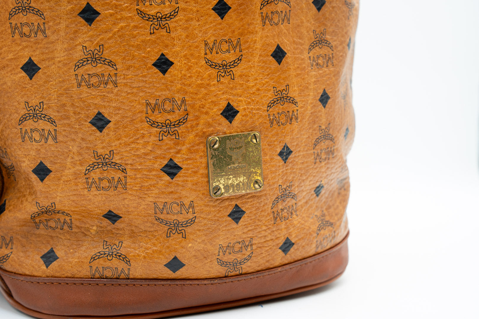 MCM Visetos Monogram Schultertasche