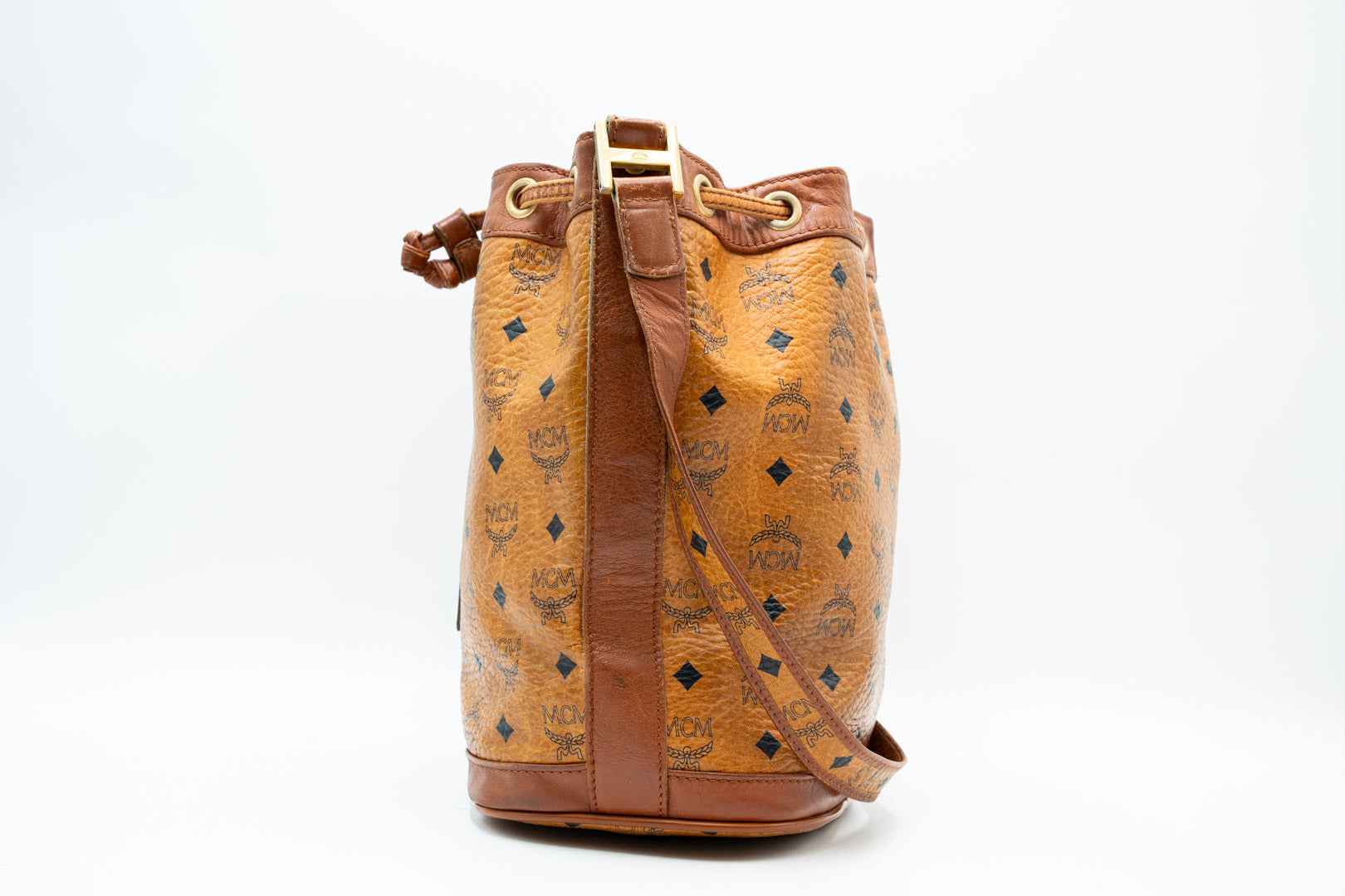 MCM Visetos Monogram Schultertasche