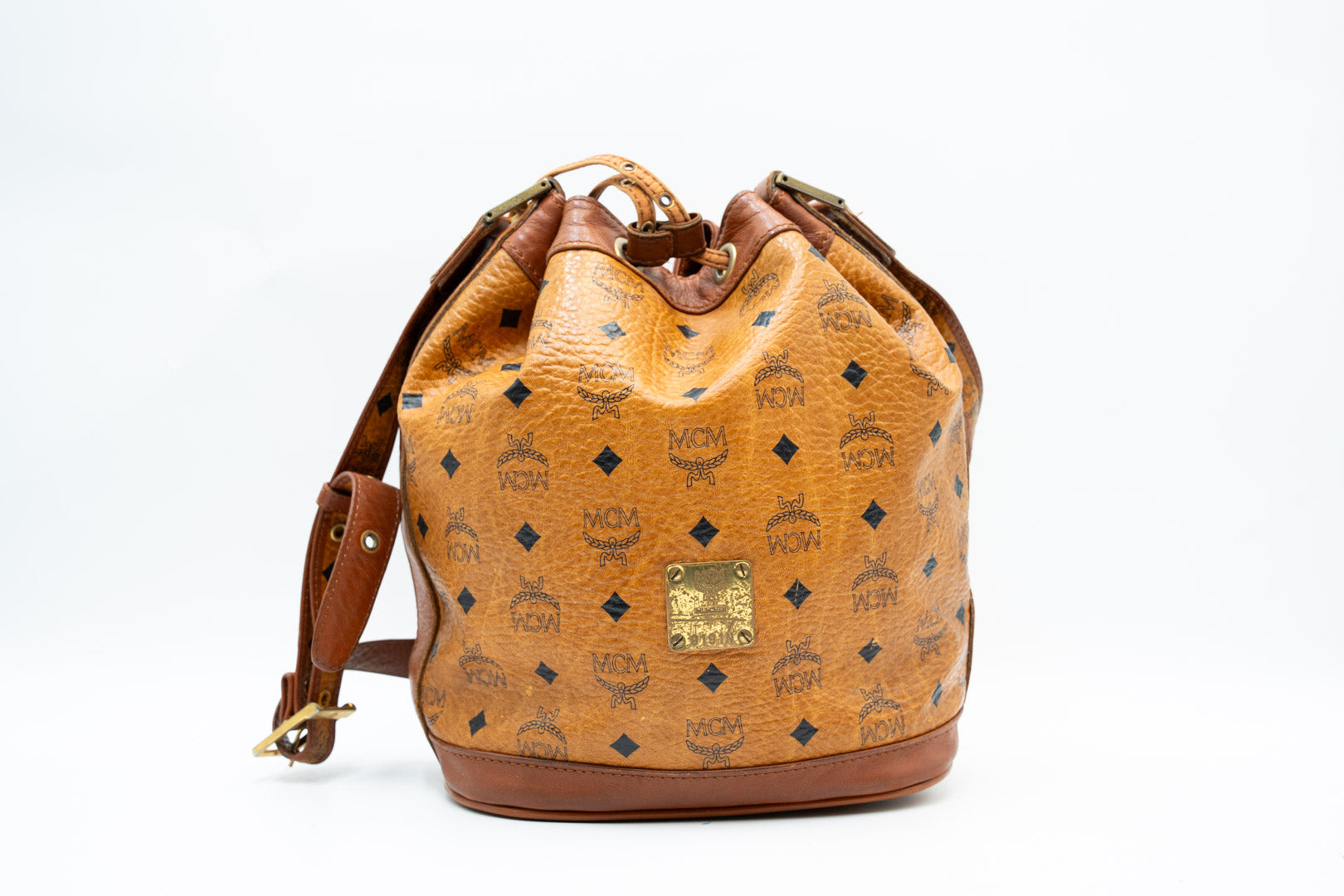 MCM Visetos Monogram Schultertasche