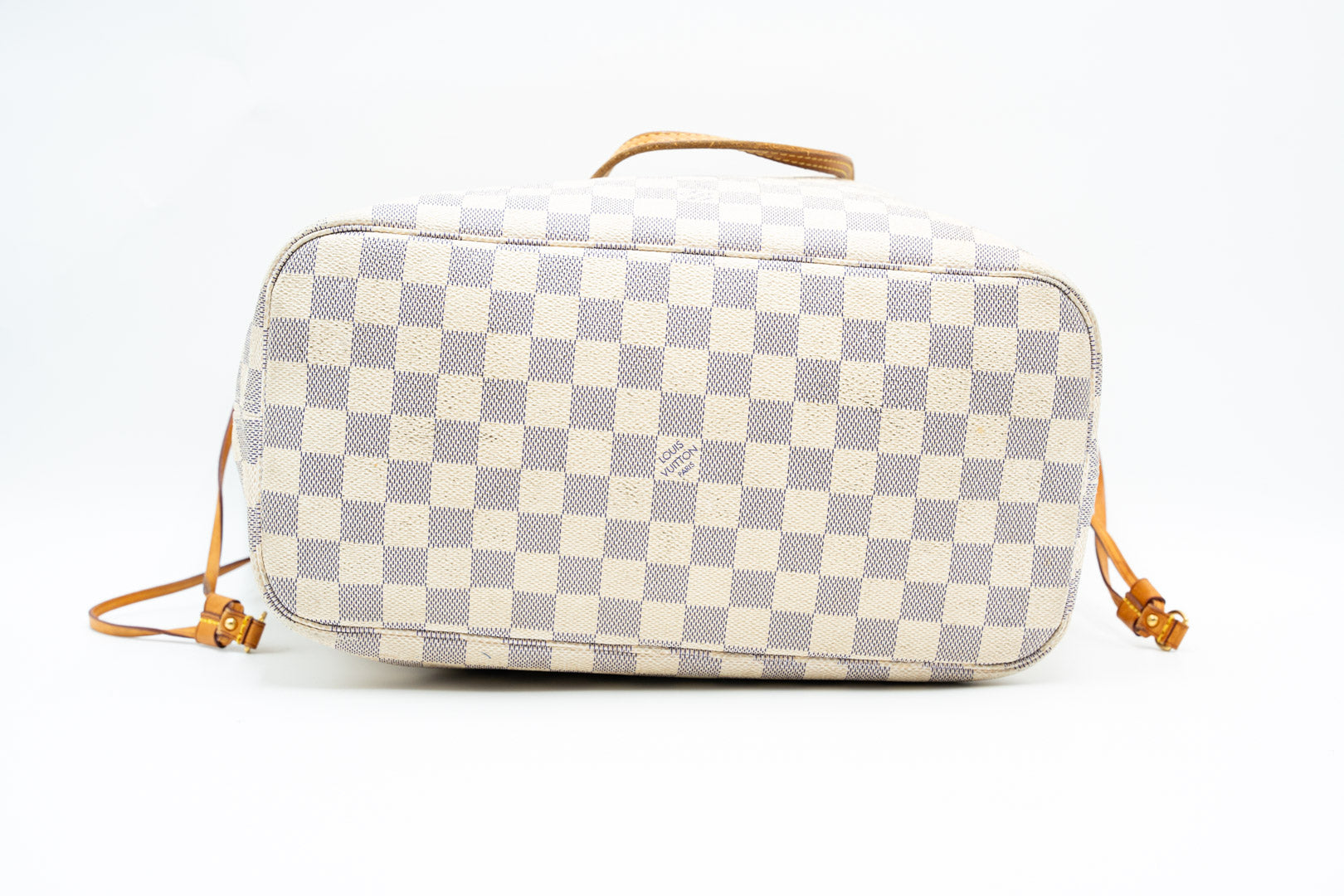 Louis Vuitton Neverfull MM White Damier Handtasche