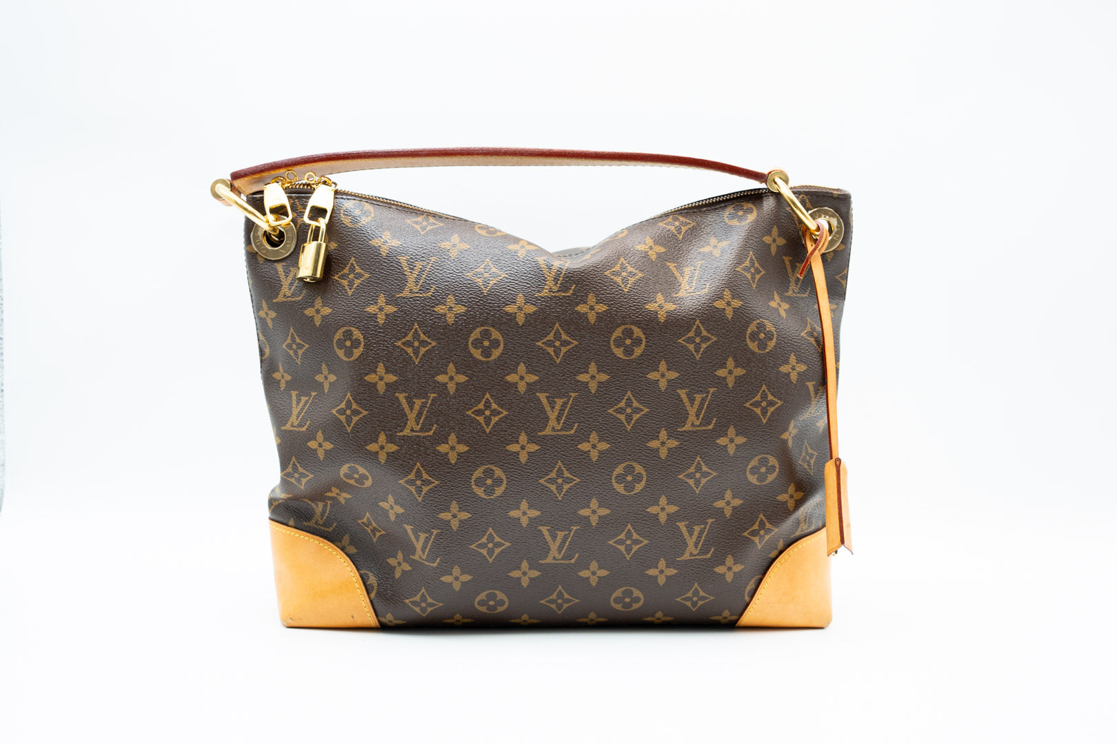 Louis Vuitton Berri MM Canvas Monogram Schultertasche