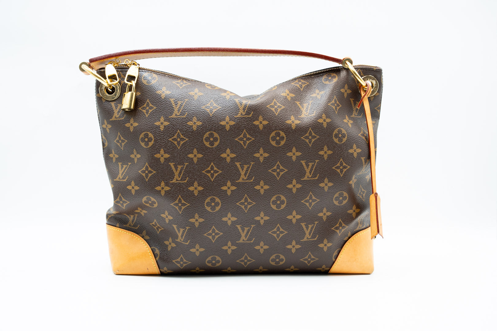 Louis Vuitton Berri MM Canvas Monogram Schultertasche