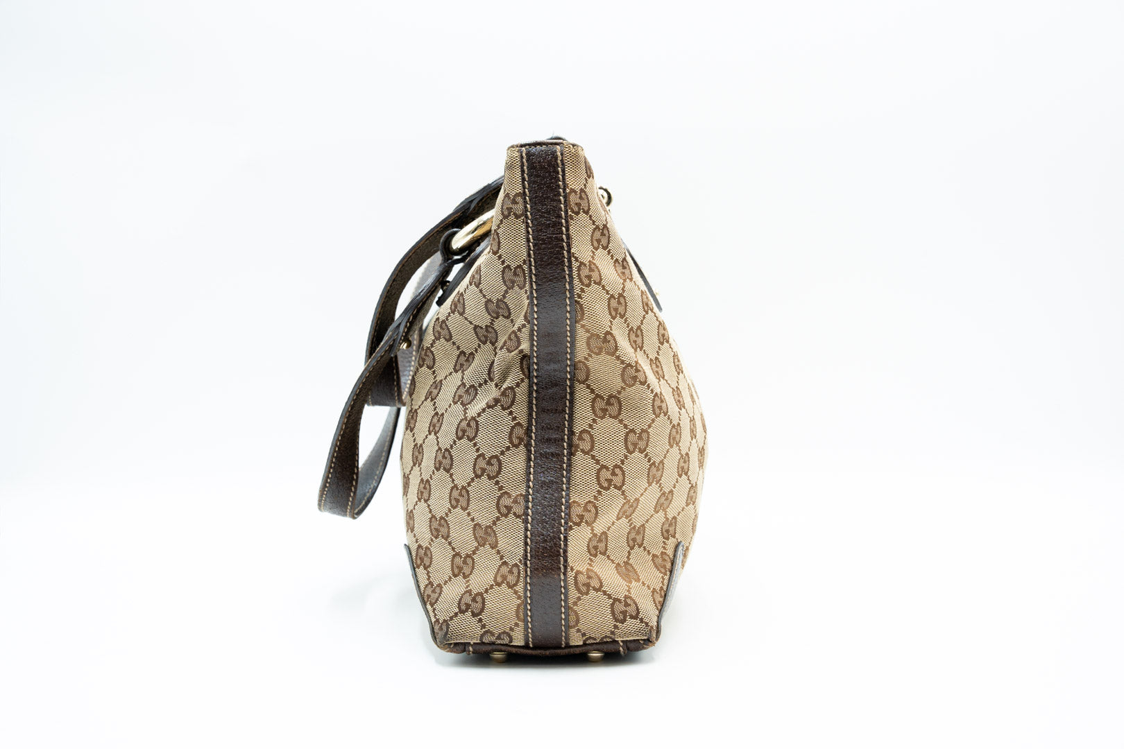 Gucci GG Canvas Tote Beige Braun